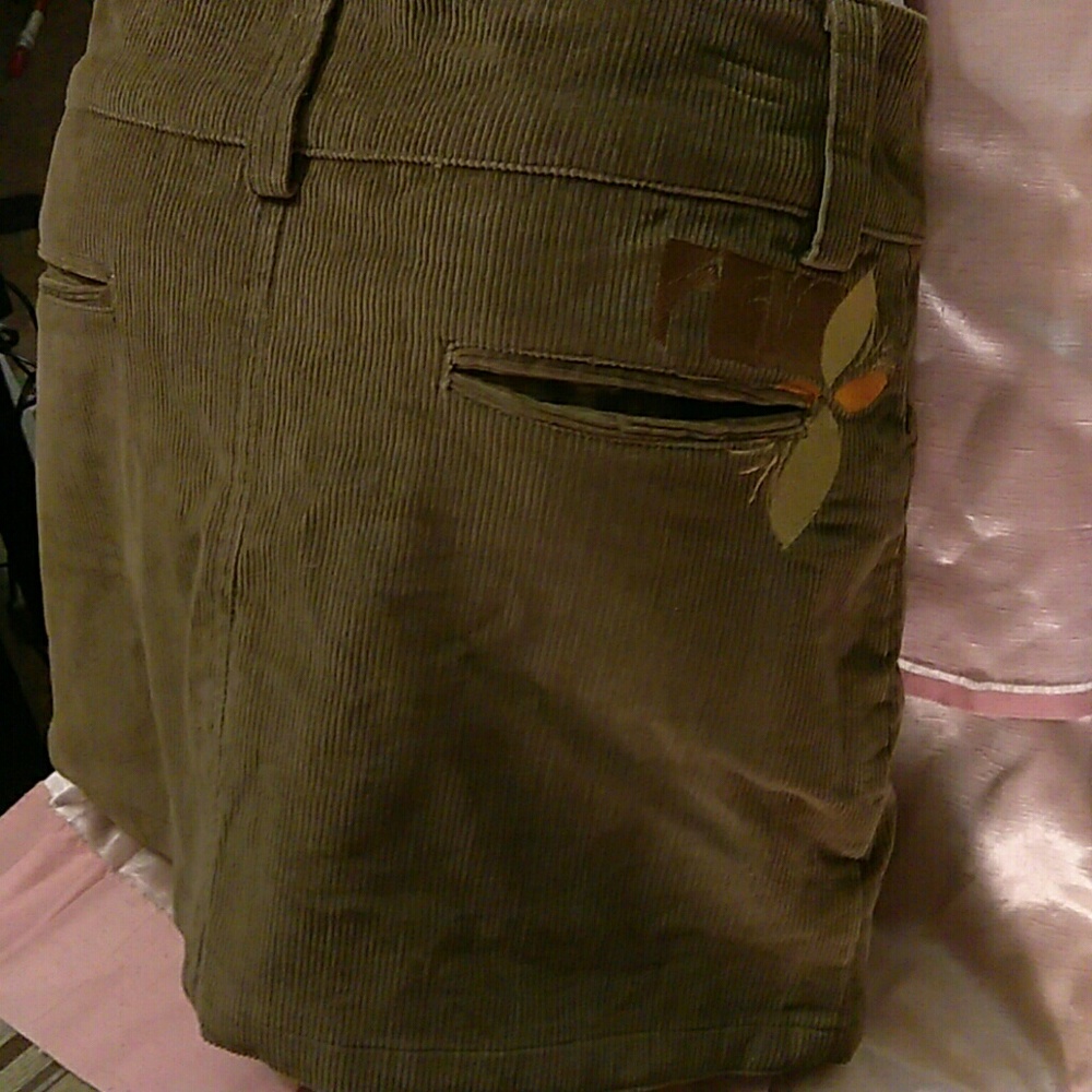 FEW NewZealand Surf low rise cord mini skirt Small